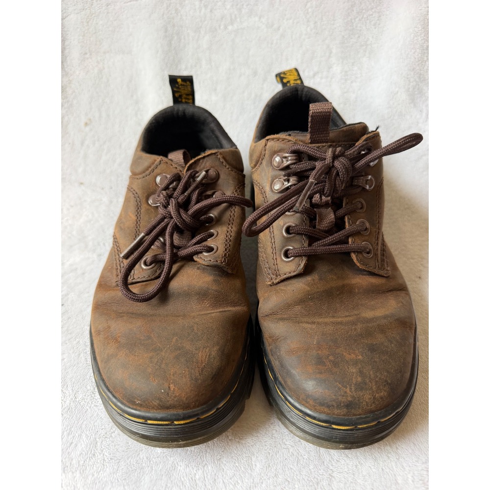 Dr. Martens Reeder Shoes Mens 5 Womens 6 Brown Good Wyoming Leather Utility